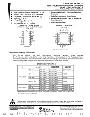 SNJ54HC193FK datasheet pdf Texas Instruments