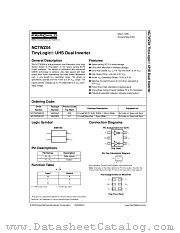 NC7WZ04P6X_NL datasheet pdf Fairchild Semiconductor