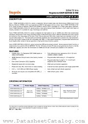 HYMD132G725E(L)4-K datasheet pdf Hynix Semiconductor