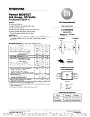 NTQD6968 datasheet pdf ON Semiconductor