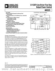 AD8325-EVAL datasheet pdf Analog Devices