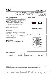 STL8NH3LL datasheet pdf ST Microelectronics