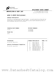 54F158ALMQB datasheet pdf National Semiconductor