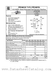 FR1606G datasheet pdf Taiwan Semiconductor