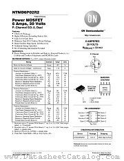 NTMD6P02 datasheet pdf ON Semiconductor