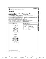 5962-8995001M2A(54ACT112LMQB) datasheet pdf National Semiconductor