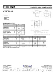 LP379TYL1-C0G datasheet pdf Marktech Optoelectronics