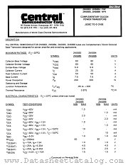 2N5884 datasheet pdf Central Semiconductor