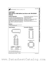 5962-9219901M3A(54ACTQ827LMQB) datasheet pdf National Semiconductor
