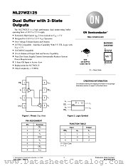 NL27WZ125US datasheet pdf ON Semiconductor