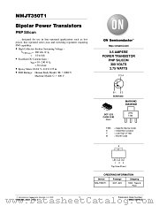 MMJT350T1 datasheet pdf ON Semiconductor