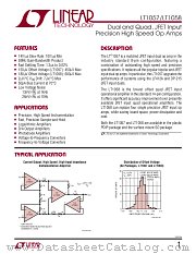 LT1058 datasheet pdf Linear Technology