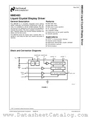 MM5483V datasheet pdf National Semiconductor