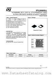 STL50NH3LL datasheet pdf ST Microelectronics