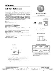 NCV1009D datasheet pdf ON Semiconductor