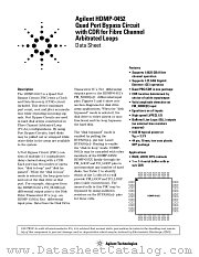 HDMP-0452 datasheet pdf Agilent (Hewlett-Packard)
