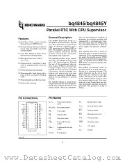 BQ4845YP-A4 datasheet pdf Texas Instruments