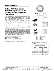 NB100LVEP91MN datasheet pdf ON Semiconductor