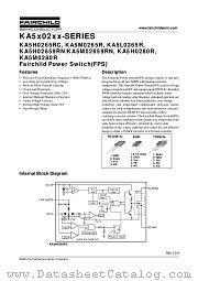KA5H0280RYDTU datasheet pdf Fairchild Semiconductor