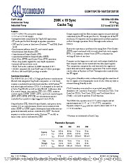GS84118A datasheet pdf GSI Technology