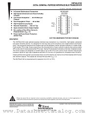 SN75ALS163DWR datasheet pdf Texas Instruments