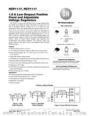 NCP1117STAT3 datasheet pdf ON Semiconductor