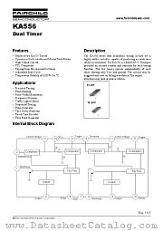 KA556DTF datasheet pdf Fairchild Semiconductor