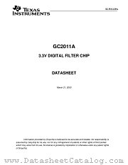 GC2011A-PB datasheet pdf Texas Instruments