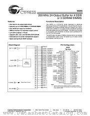 W255 datasheet pdf Cypress