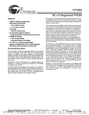 CY7C265-40PC datasheet pdf Cypress