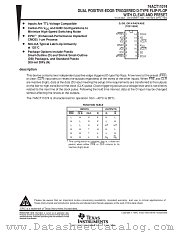 74ACT11074DR datasheet pdf Texas Instruments
