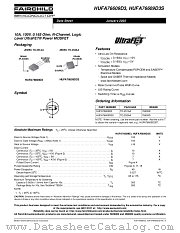 HUFA76609D3ST datasheet pdf Fairchild Semiconductor