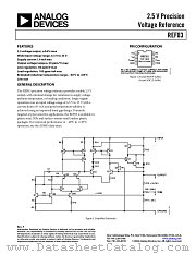 REF03GBC datasheet pdf Analog Devices