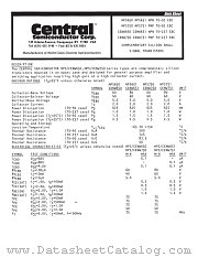 MPS751 datasheet pdf Central Semiconductor