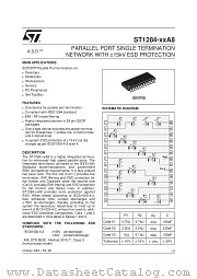 ST1284-02A8RL datasheet pdf ST Microelectronics