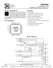 ICS87950I datasheet pdf Texas Instruments
