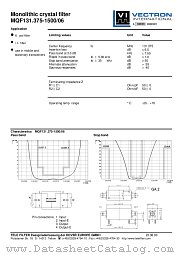 MQF131.75-1500/06 datasheet pdf Vectron