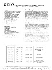 IXDN430MYI datasheet pdf IXYS