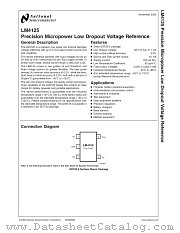 LM4125IM5-2.5 datasheet pdf National Semiconductor