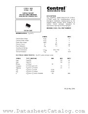CXTA64 datasheet pdf Central Semiconductor