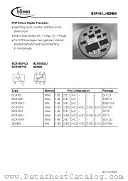 BCR185T datasheet pdf Infineon