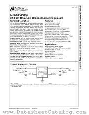 LP3963ESX-2.5 datasheet pdf National Semiconductor