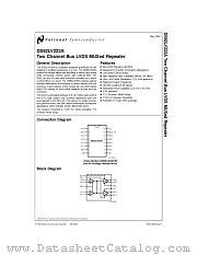 DS92LV222ATM datasheet pdf National Semiconductor