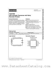 74ACT899QCX datasheet pdf Fairchild Semiconductor