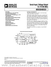 AD5530BRU datasheet pdf Analog Devices