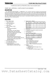 TC58FVM5B2A datasheet pdf TOSHIBA