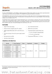 HY57V64420HGT(P)-S datasheet pdf Hynix Semiconductor