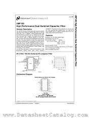 LMF100CCN datasheet pdf National Semiconductor