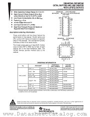 SNJ54HC540FK datasheet pdf Texas Instruments