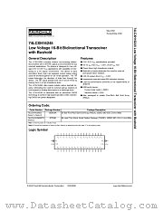 74LCXH16245G datasheet pdf Fairchild Semiconductor